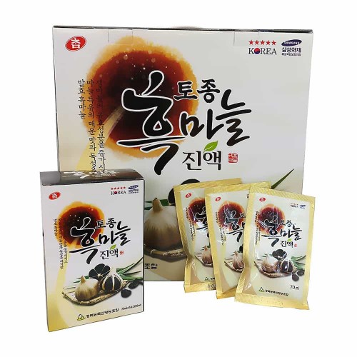 Nước tinh chất tỏi đen Hàn Quốc Gyeongbuk - Hộp 30 gói * 70ml